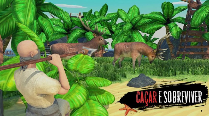 Sobrevivência de jangada Hardtime Island Escapar Life Simulator 3D