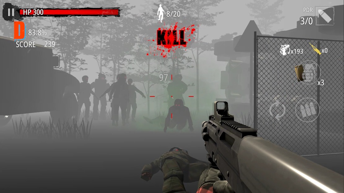 Incrível Jogo Offline para Android - ZOMBIE SURVIVAL: Offline Game -  Loucura Game