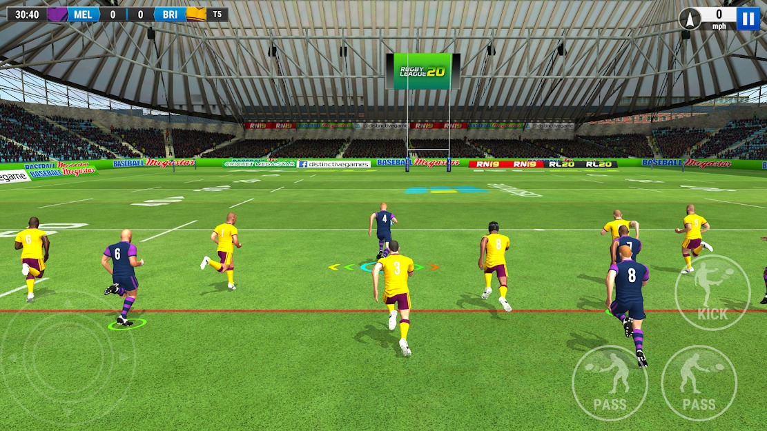 NOVO JOGO DE FUTEBOL PARA ANDROID- Rugby League 20 - Loucura Game