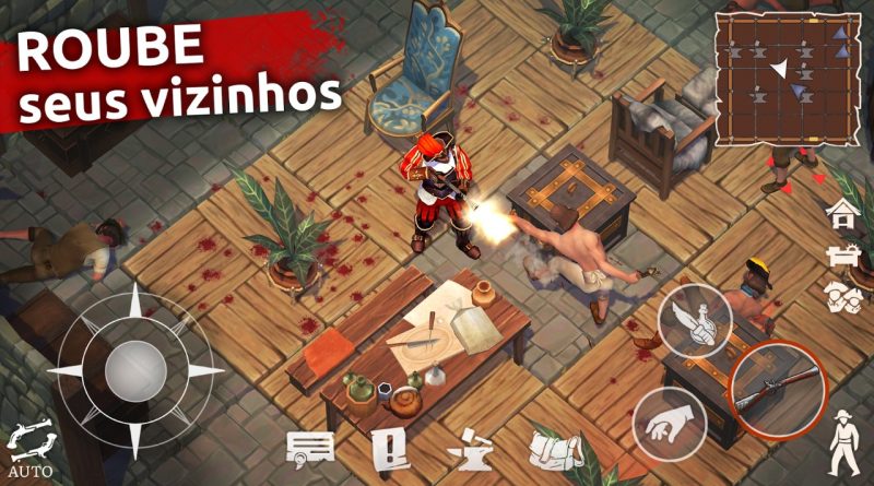 JOGO DE SOBREVIVÊNCIA MULTIPLAYER - FROSTBORN ANDROID E IOS - Loucura Game