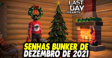 SENHAS BUNKER DE DEZEMBRO DE 2021 – Last Day On Earth