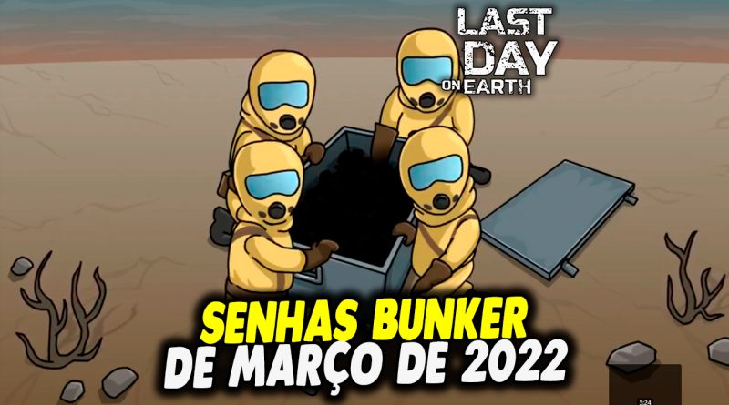 SENHAS DO BUNKER ALFA DE NOVEMBRO 2023 LAST DAY ON EARTH SURVIVAL