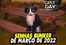 SENHAS BUNKER DE ABRIL DE 2022 – Last Day On Earth