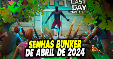 SENHAS BUNKER DE ABRIL DE 2024 – Last Day On Earth